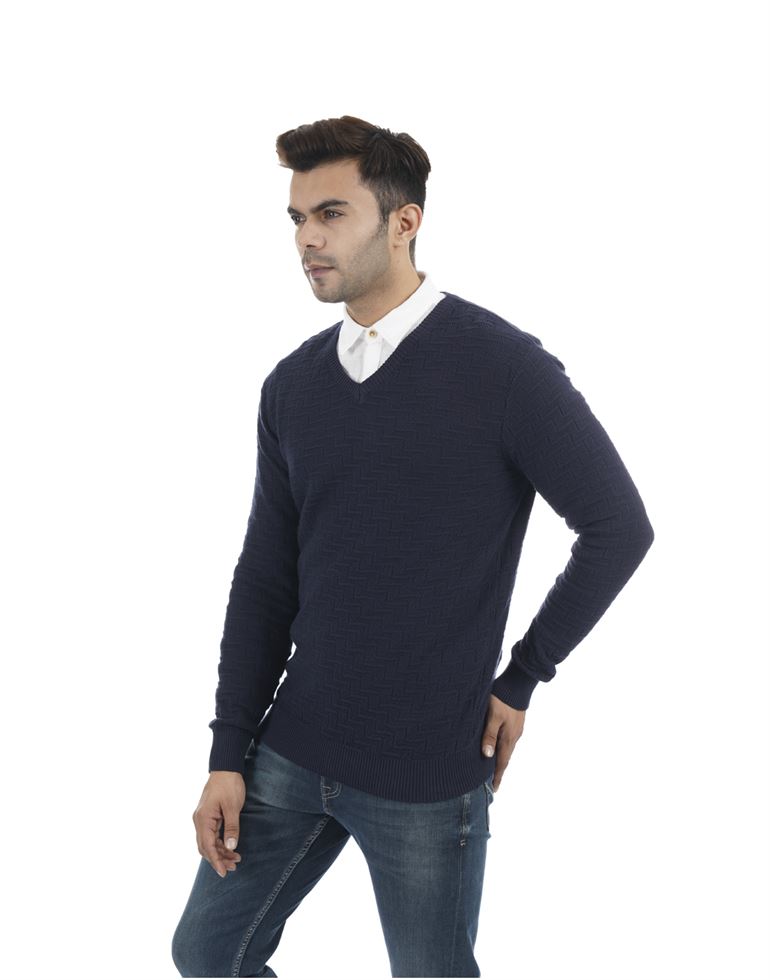 Porto Bello Men's Casual Winter Wear Pullover